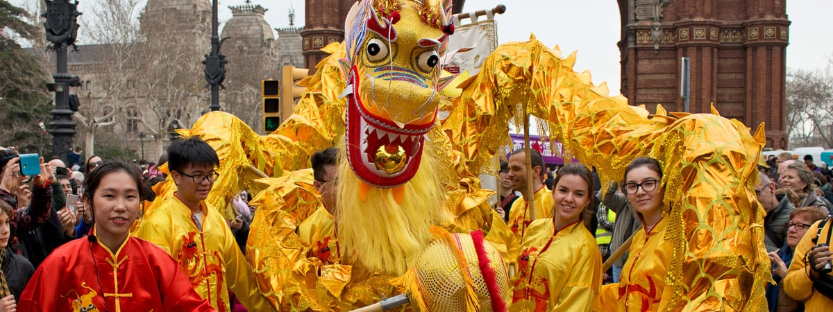 La celebració a Barcelona