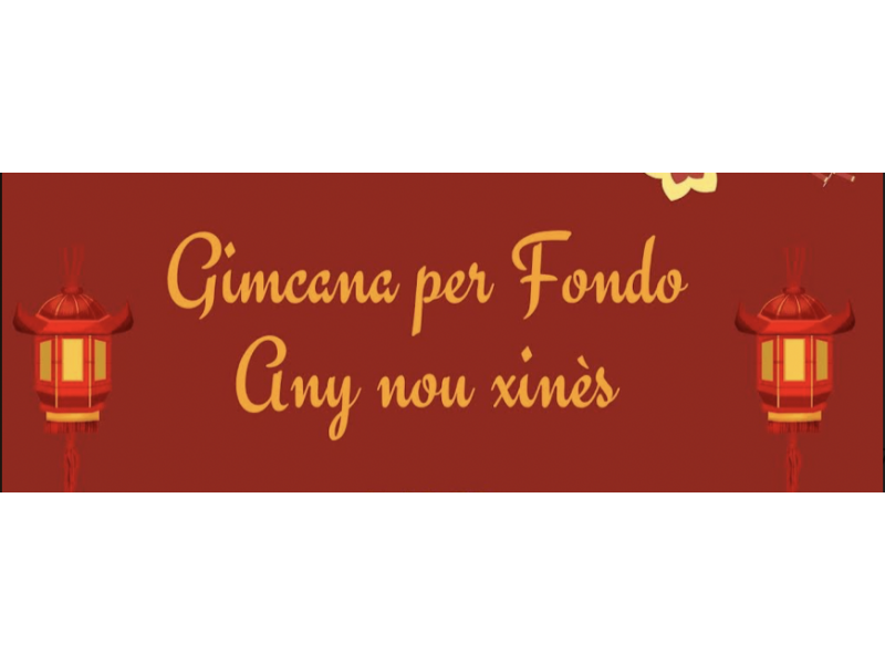 Gimkana nou any xinès Gimkana nou any xinès