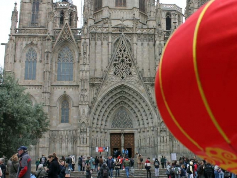 文化步行之旅：中国在巴塞罗那 