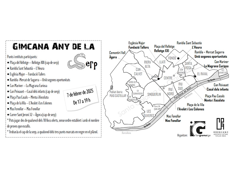 La Gran Gimcana de l’Any Nou Xinès La Gran Gimcana de l’Any Nou Xinès