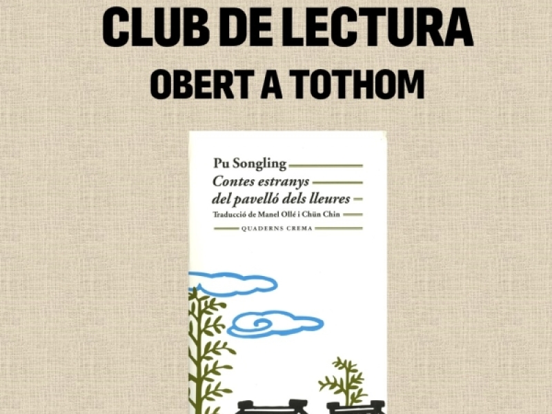 Club de lectura: Contes estranys del pavell dels lleures, Pu Songling (Quaderns Crema, 2001)