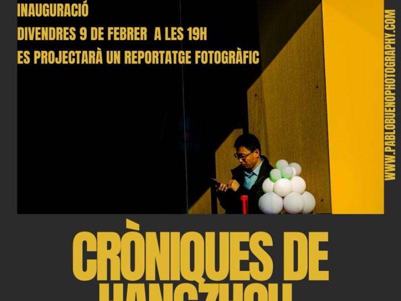 Exposici de fotografia: 'Crniques de Hangzhou' (1)