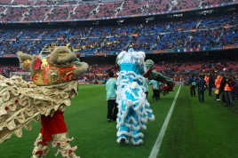 Año Nuevo Chino con Barcelona 2014