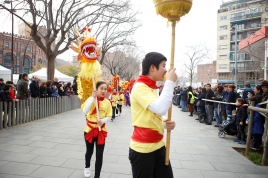 巴塞罗那凯旋门2018春节活动